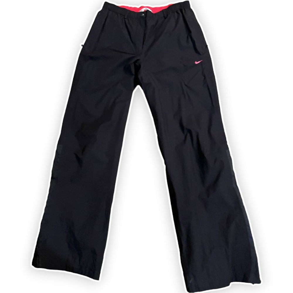 Nike Golf FitStorm Black Wide Leg Rain Pants Women’s Size L